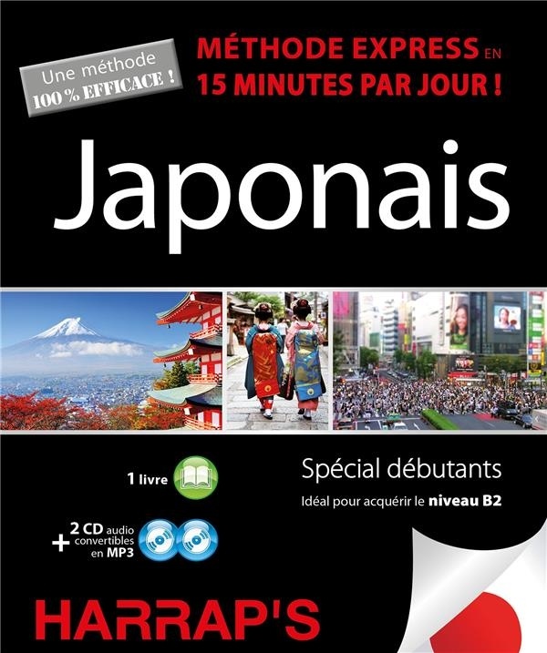 Harrap's méthode express japonais - 2 CD + livre