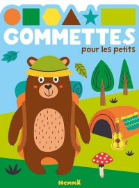 Gommettes pour les petits (Ours camping)