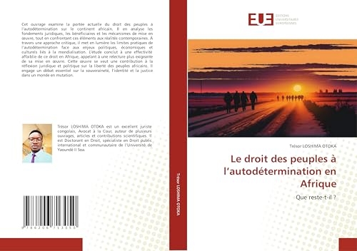 Le droit des peuples à l'autodétermination en Afrique