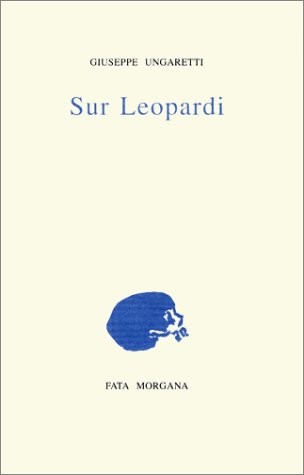 Sur Leopardi [9782851944610]