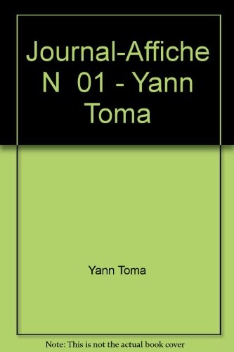 Journal-Affiche N 01 - Yann Toma