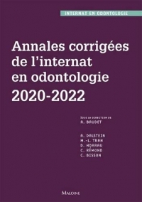 Annales corrigées de l'internat en odontologie 2020-2022