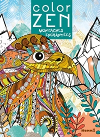 Color Zen - Montagnes enchantées - Livre de coloriage détente - Dès 7 ans