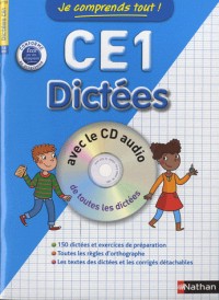 Je comprends tout ! Dictées CE1 avec CD
