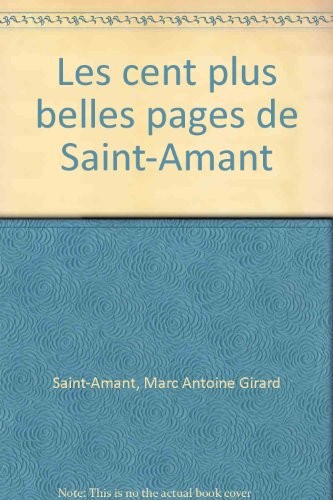 Les cent... saint-amant