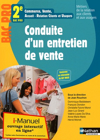 Conduite d'un entretien de vente