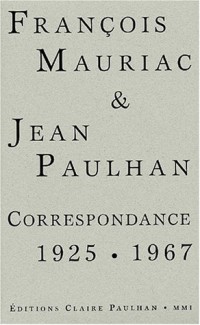 Correspondance 1925-1967