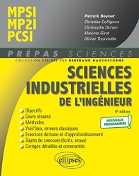 Sciences industrielles de l'ingénieur MPSI - MP2I - PCSI - Programme 2021