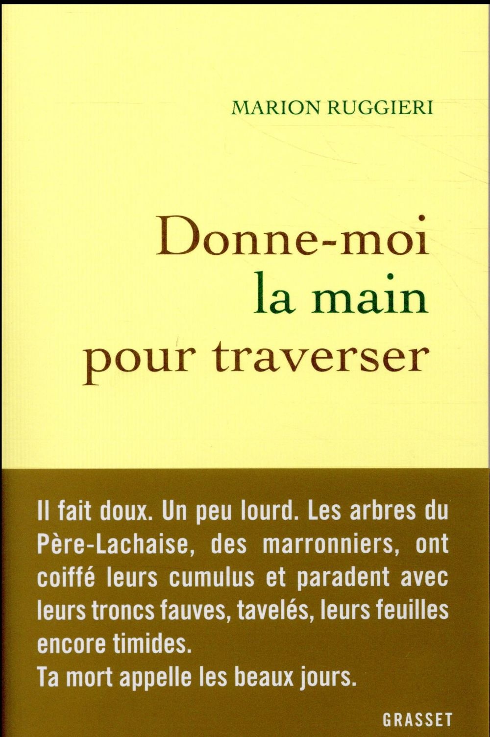 Donne-moi la main pour traverser