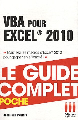 VBA pour Excel 2010