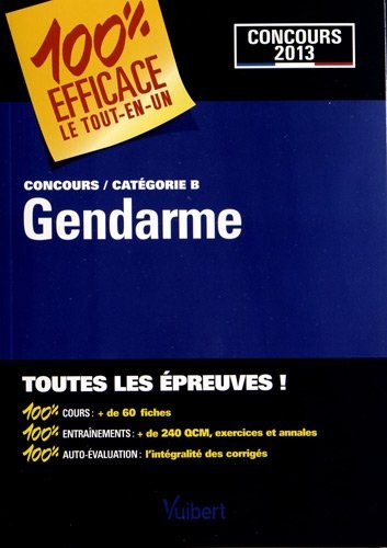 Gendarme : Concours catégorie B