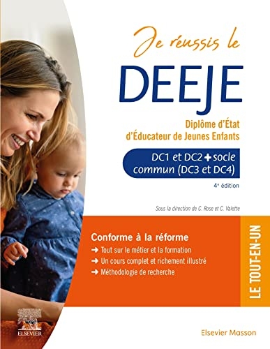 Je réussis le DEEJE. Diplôme d'État d'éducateur de jeunes enfants: Socle commun + option