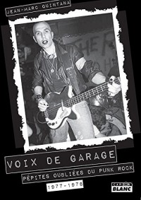 Voix de garage Pépites oubliées du punk rock 1977-1978