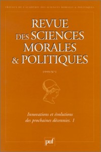 Revue de sciences morales et politiques, 1999