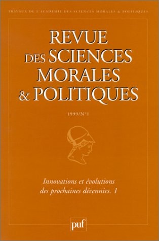 Revue de sciences morales et politiques, 1999