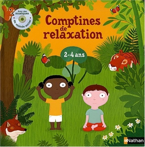 Comptines de relaxation livre + CD