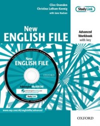 New English file advanced workbook with answers and multiROM pack