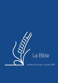 Bible semeur poche couverture vivella bleu zip