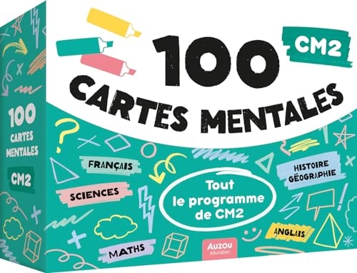 100 cartes mentales - tout le programme de cm2