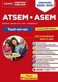 Concours ATSEM et ASEM - Catégorie C - Tout-en-un - Concours 2020-2021