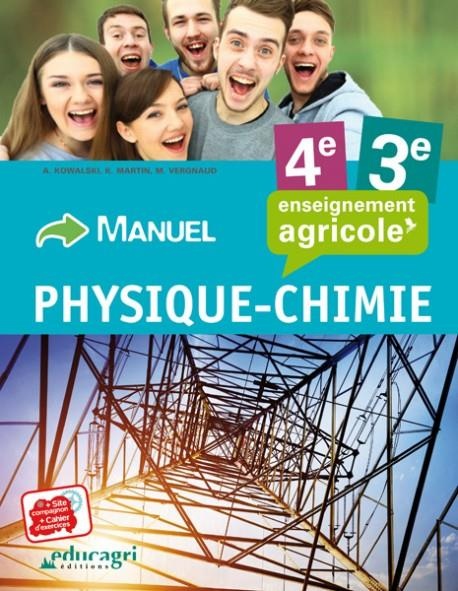 Physique-Chimie 4e/3e enseignement agricole