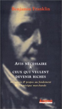 Avis nécessaire à ceux qui veulent devenir riche