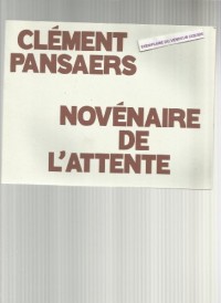 Novenaire de l'attente