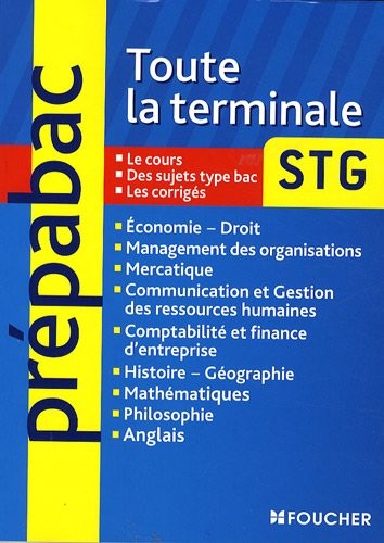 Toute la terminale STG