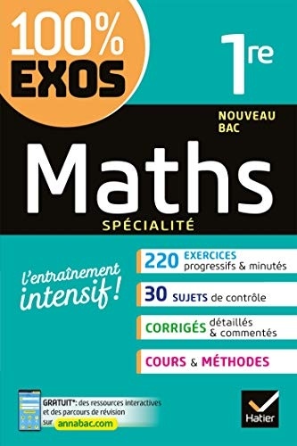 Maths (spécialité) 1re: Exercices résolus - Première