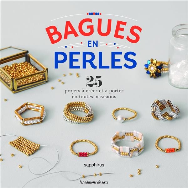 26 bagues en perles
