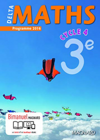 Maths 3e Cycle 4 Delta - Nouveau programme 2016