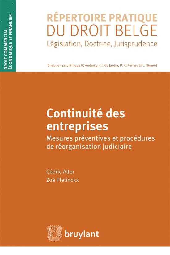Continuité des entreprises : Mesures préventives et procédures de réorganisation judiciaire