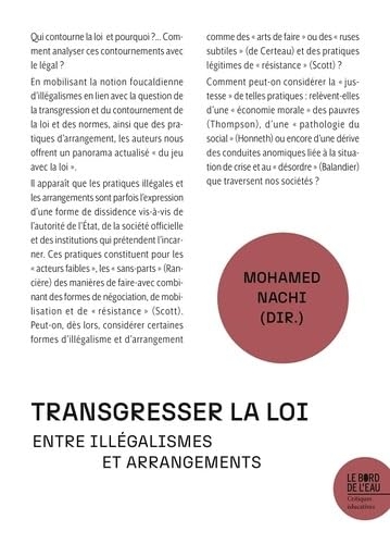 Transgresser la loi: Entre illégalismes et arrangements