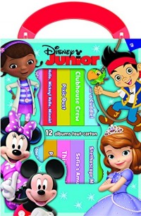 Ma première bibliothèque Disney Junior : Coffret de 12 livres tout-carton