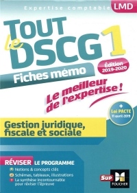 Tout le DSCG 1 - Gestion juridique fiscale et sociale - 3e édition - Révision