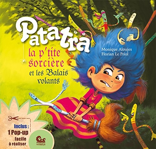 Patatra la p'tite sorcière et les balais volants