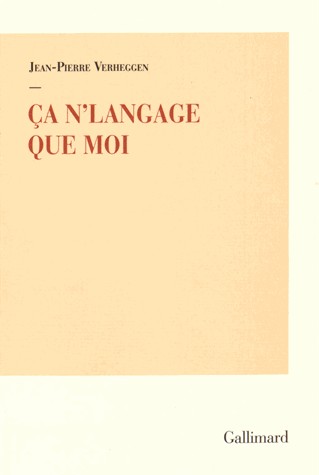 Ça n'langage que moi