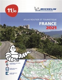 France 2021 - PB Tourist & Motoring Atlas: Tourist & Motoring Atlas A4 Paperback