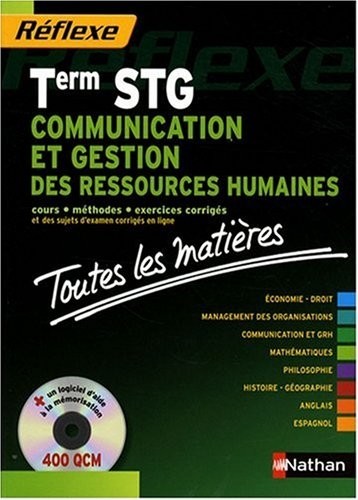 COMMUNICAT GESTION RH TERM STG