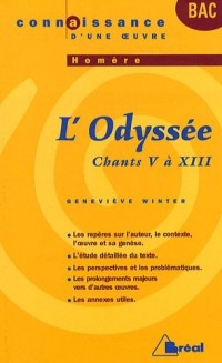 L'Odyssée, Homère : Chants V à XIII