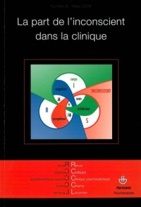 Revue des Collèges de Clinique psychanalytique du Champ lacanien, N° 8, Mars 2009 : La part de l'inconscient dans la clinique
