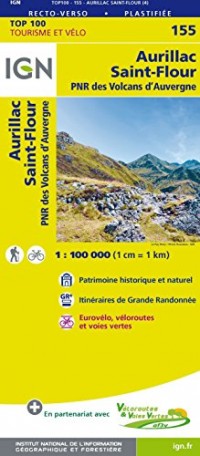 Aurillac St-Flour : 1/100 000