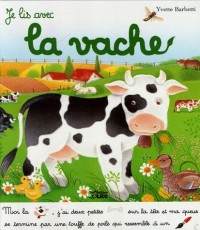 Je lis avec la vache