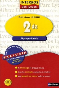 Physique Chimie 2e