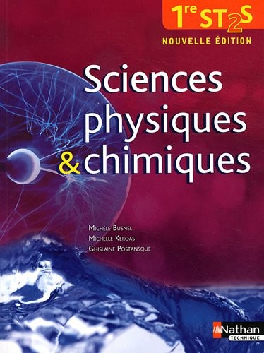 Sciences physiques & chimiques - 1re ST2S