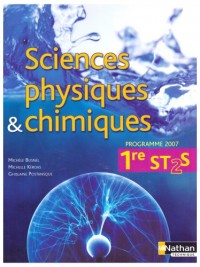 Sciences physiques et chimiques 1e ST 2S