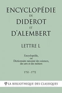 Encyclopédie de Diderot et d'Alembert - Lettre L