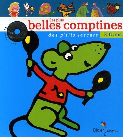 Les plus belles comptines des p'tits lascars (1CD audio)