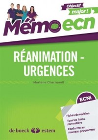 Urgences-Réanimation - Mémo ECN