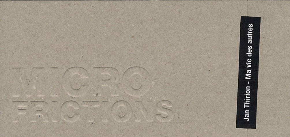 microfrictions [9782916159997]
